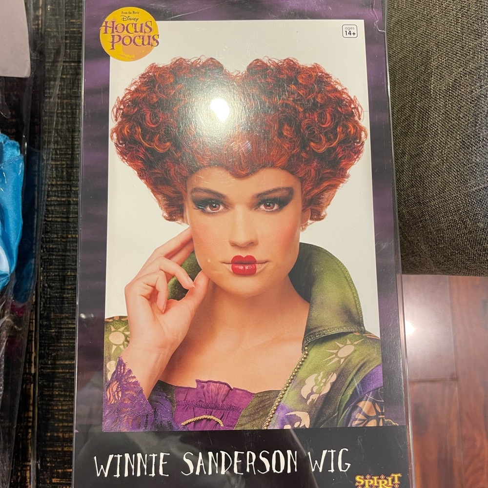 Hocus pocus Winnifred Red wig